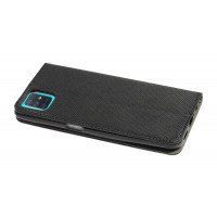cofi1453® Buch Tasche "Smart" kompatibel mit SAMSUNG GALAXY A72 5G Handy Hülle Etui Brieftasche Schutzhülle mit Standfunktion, Kartenfach Schwarz