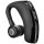 Bluetooth Stereo Headset Wireless On-Ear mit Mikrofon Stereo Auto Headset kompatibel mit Smartphones schwarz