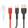 Kaku 3in1 Nylon Ladegerät Kabel 3.2A Micro USB TYP-C  Lightning Anschluss Fast Charge Schnell Ladekabel kompatibel mit Smartphone Tablet