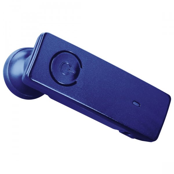 Hama MyVoice500 Bluetooth Headset 00173776 Mikrofon Ohrhörer zum Telefonieren kompatibel mit Smartphones blau