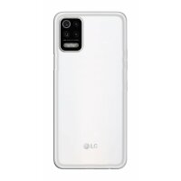 cofi1453® Silikon Hülle Basic kompatibel mit LG K52 Case TPU Soft Handy Cover Schutz Transparent