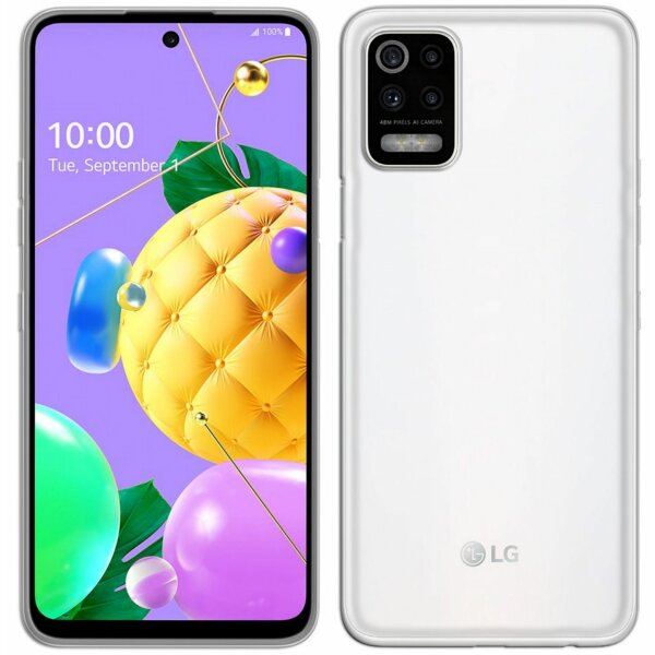 cofi1453® Silikon Hülle Basic kompatibel mit LG K62 Case TPU Soft Handy Cover Schutz Transparent