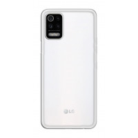 cofi1453® Silikon Hülle Basic kompatibel mit LG K42 Case TPU Soft Handy Cover Schutz Transparent