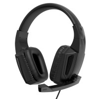XO Gaming Kopfhörer Virtual 3D Ohrhörer Musik Game Stereo Headset mit Mikrofon Surround Sound schwarz