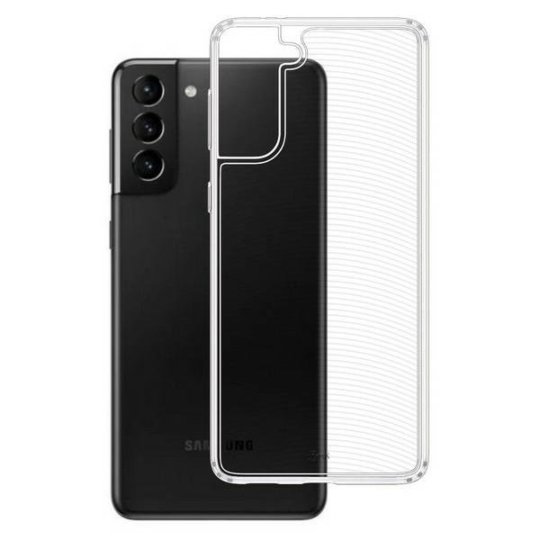 cofi1453® Silikon Hülle Basic kompatibel mit Samsung Galaxy S21 Plus (G996F) Case TPU Soft Handy Cover Schutz Transparent