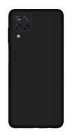 Silikon Hülle Basic kompatibel mit SAMSUNG GALAXY A12 ( A125F )  Case TPU Soft Handy Cover Schutz Schwarz