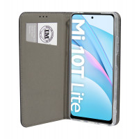 cofi1453 Buch Tasche "Smart" kompatibel mit XIAOMI MI 10T LITE Handy Hülle Etui Brieftasche Schutzhülle mit Standfunktion, Kartenfach Schwarz