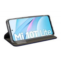 cofi1453 Buch Tasche "Smart" kompatibel mit XIAOMI MI 10T LITE Handy Hülle Etui Brieftasche Schutzhülle mit Standfunktion, Kartenfach Blau