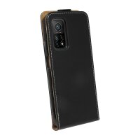 cofi1453® Flip Case kompatibel mit XIAOMI MI 10T PRO Handy Tasche vertikal aufklappbar Schutzhülle Klapp Hülle Schwarz