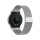 Forever Forevive 2 Fitness Tracker Wasserdicht IP67 Multi-Sport-Funktion Armband Uhr Bluetooth Smart Watch Schrittzähler Pulsmesser Schwarz kompatibel mit Anrdoid iPhone, Silber