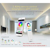 Mi Light RGB Smart LED-Streifensteuerung für RGB-Streifenlicht, DC 12V 24V max. 15A Controller Original Milight, Fut043