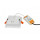 Mi Light MiBoxer FUT064 RGB + CCT Deckenleuchte Quadratischer LED-Einbaustrahler 9W Multicolor RGB und Dual White 2,4 GHz RF