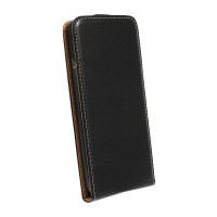 cofi1453® Flip Case kompatibel mit Samsung Galaxy A12 (A125F) Handy Tasche vertikal aufklappbar Schutzhülle Klapp Hülle Schwarz