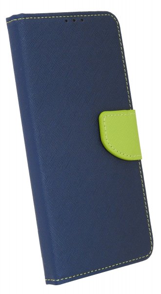 cofi1453® Buch Tasche "Fancy" kompatibel mit SAMSUNG GALAXY A52 (A525F) Handy Hülle Etui Brieftasche Schutzhülle mit Standfunktion, Kartenfach Blau-Grün