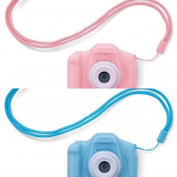 Forever SKC-100 Smile Kinder Kamera Digitalkamera für Kinder mit 5 Spiele HD 2" LCD-Display