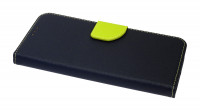 cofi1453® Buch Tasche "Fancy" kompatibel mit XIAOMI REDMI 9T Handy Hülle Etui Brieftasche Schutzhülle mit Standfunktion, Kartenfach Blau-Grün
