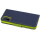 cofi1453® Buch Tasche "Fancy" kompatibel mit XIAOMI REDMI 9T Handy Hülle Etui Brieftasche Schutzhülle mit Standfunktion, Kartenfach Blau-Grün