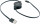 Schwaiger LKR090M 533 flaches ausziehbares Micro-USB Sync/Ladekabel (0,9 m) schwarz