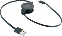 Schwaiger B631 1129 flaches ausziehbares Micro-USB...
