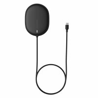 Baseus Light Magnetic Wireless Charger Schnell-Ladegerät Kabelloses Laden Gaming kompatibel mit Smartphones , schwarz