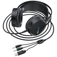 Hoco Gaming Headset für PC, Laptop Stereo Virtual...