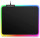 cofi1453® Gaming Mauspad 30 x 25 cm RGB Beleuchtet 8 LED Farben Modi Modus Rutschfester Gummibasis für Gamer