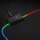 cofi1453® Gaming Mauspad 30 x 25 cm RGB Beleuchtet 8 LED Farben Modi Modus Rutschfester Gummibasis für Gamer