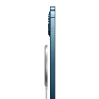 Baseus mini magnetisches kabelloses Qi-Ladegerät 15W Handy-Ladegerät kompatibel mit Smartphones (MagSafe kompatibel mit iPhone) Weiß