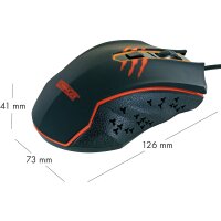 SCHWAIGER -GM3000- Gaming Maus | RGB Beleuchtung |...