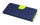 cofi1453® Buch Tasche "Fancy" kompatibel mit XIAOMI MI 10T LITE Handy Hülle Etui Brieftasche Schutzhülle mit Standfunktion, Kartenfach Blau-Grün