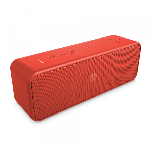 Forever BS-850 BLIX Bluetooth Lautsprecher 10W IPX7 Wasserdicht Speaker SD-Karte, Rot