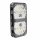 Baseus 2x selbstklebendes Auto-LED-Licht LED-Warnleuchte zum Öffnen der Autotür Pkw Leuchte Wasserdicht in Schwarz