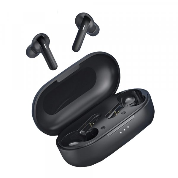 cofi1453® TWS In-Ear Kabellose Kopfhörer Headset Wireless Bluetooth 5.0 Ohrhörer Touch-Steuerung in schwarz