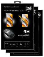 cofi1453 3X Panzer Schutz Glas 9H Tempered Glass Display Schutz Folie Display Glas Screen Protector kompatibel mit XIAOMI POCO F3