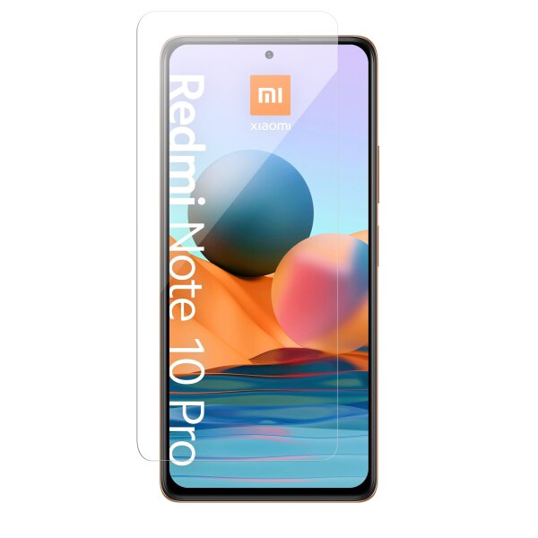 cofi1453® Schutzglas 9H kompatibel mit XIAOMI REDMI NOTE NOTE 10 PRO Displayschutzfolie Panzerfolie Passgenau Glas