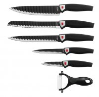 6 teiliges Messerset (5 Messer & 1 Sparschäler)...