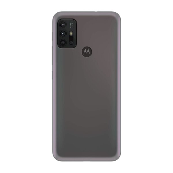 cofi1453® Silikon Hülle Basic kompatibel mit MOTOROLA MOTO G30 Case TPU Soft Handy Cover Schutz Transparent