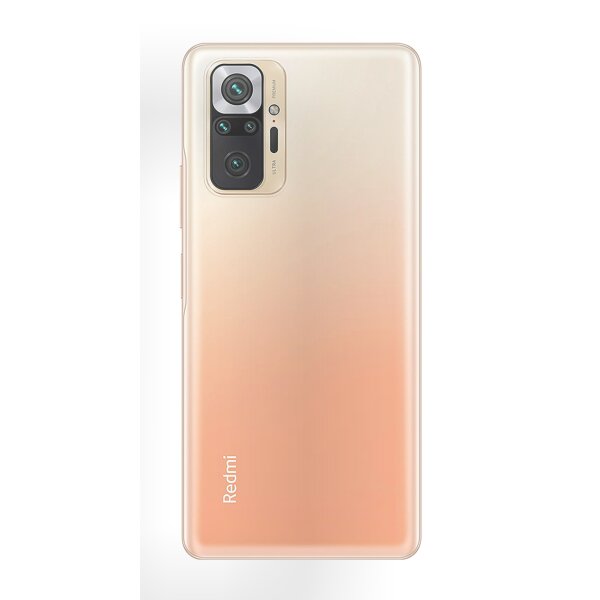 cofi1453® Silikon Hülle Basic kompatibel mit XIAOMI REDMI NOTE 10 PRO Case TPU Soft Handy Cover Schutz Transparent