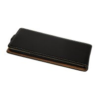 cofi1453® Flip Case kompatibel mit MOTOROLA MOTO G9 PLAY Handy Tasche vertikal aufklappbar Schutzhülle Klapp Hülle Schwarz