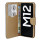 cofi1453® Buch Tasche "Fancy" kompatibel mit SAMSUNG GALAXY M12 (M127F) Handy Hülle Etui Brieftasche Schutzhülle mit Standfunktion, Kartenfach Schwarz-Gold