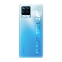 cofi1453® Silikon Hülle Basic kompatibel mit Realme 8 / 8 Pro Case TPU Soft Handy Cover Schutz Transparent