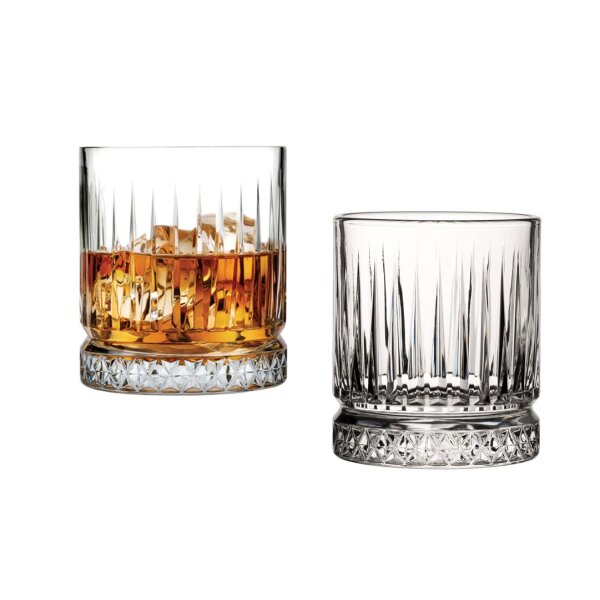 Pasabahce Whiskyglas, 4-teilige Profi-Packung, Modell Elysia CL 21 Groesse cm 8,5h diam.7,3 Wassergläser