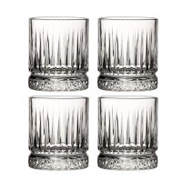 Pasabahce Whiskyglas, 4-teilige Profi-Packung, Modell Elysia CL 21 Groesse cm 8,5h diam.7,3 Wassergläser