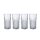 Pasabahce TIMELESS 520205 4er Set Wassergläser Lang 365 ml Gläser-Set Saft Cocktailglas