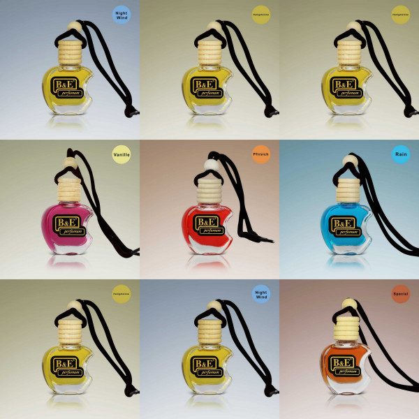 MEGA AUTOPARFÜM Lufterfrischer KIRSCHE Autoduft Parfum Duft Raumduft Auto  KIRSCHDUFT +aus verschiedene Sorten aussuchen (CHERRY) : : Auto &  Motorrad