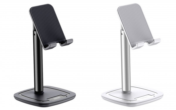 Joyroom TeleskopTischhalterung Universal Desktop Halterung Tisch Ständer Handystand Tablet Halter kompatibel mit Smartphone & Tablet