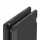 Buch Tasche Hartschale mit Smart Sleep Standfunktion kompatibel mit Apple iPad Pro 12.9" Tablet Hülle Etui Brieftasche Schutzhülle Schwarz