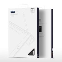 DUX DUCIS Buch Tasche Hartschale mit Smart Sleep Standfunktion kompatibel mit IPAD PRO 11" 2021 Tablet Hülle Etui Brieftasche Schutzhülle Schwarz