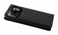 cofi1453® Buch Tasche "Smart" kompatibel mit XIAOMI MI 11 ULTRA Handy Hülle Etui Brieftasche Schutzhülle mit Standfunktion, Kartenfach Schwarz