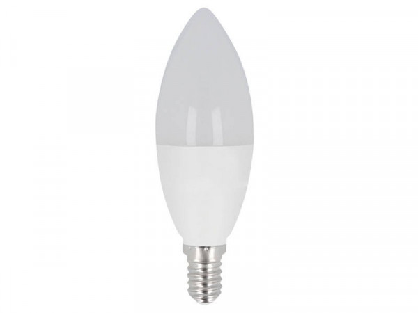 LEDOM 8W LED E14 C37 Leuchtmittel Kerzenlampe 720lm 3000K Warmweiß 180° Kerzenform Glühlampe
